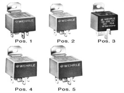 MINIRELÆ 12V 30A 4-BEN - Klik for mere information...