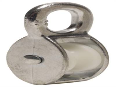 GALV.TALJEBLOK ENKEL 1ØJE 25MM - Klik for mere information...