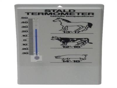 STALDTERMOMETER KUNSTSTOF - Klik for mere information...