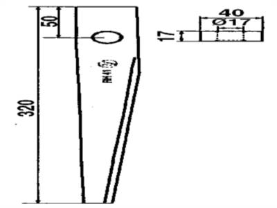ROTORHARVETAND, STD. - Klik for mere information...