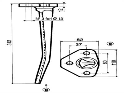 PENDULHARVETAND BAG. AMAZONE - Klik for mere information...