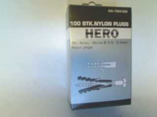 rawlplugs hero 100 Stk 3,5-4,5mm 8mm - Klik for mere information...