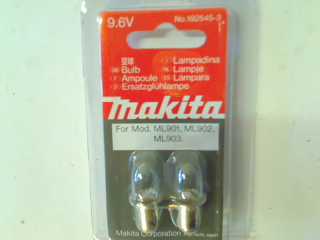 Pære til Makita 9,6V 2Stk. - Klik for mere information...
