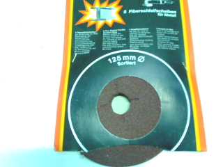 Slebeskiver til metal 125mm 5 Stk - Klik for mere information...