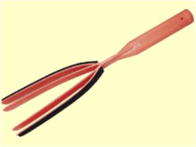 GRISE-FLAPPER M/GUMMI 51 CM - Klik for mere information...