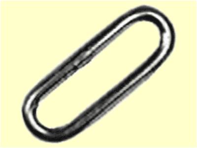 KÆDELED OVAL 6 MM T/KOHALSBÅND - Klik for mere information...
