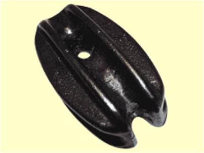 HJ.ISOLATOR T/TRÅD SORT 10 STK - Klik for mere information...