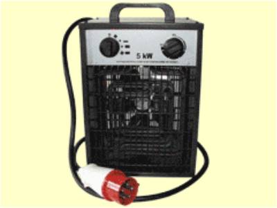 VARMEBLÆSER STIK/KABEL 380V-5000W - Klik for mere information...