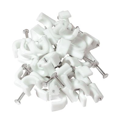 KABEL CLIPS 2 STR./ 250 STK. - Klik for mere information...