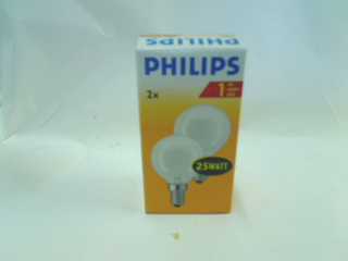 PH.KRONEPÆRE LS. 25W E 27 2 Stk. - Klik for mere information...