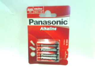 Panasonic Batterier AAA Alkaline 4 Stk. - Klik for mere information...