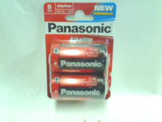 Panasonic Batterier D LR20 Alkaline 2 Stk. - Klik for mere information...